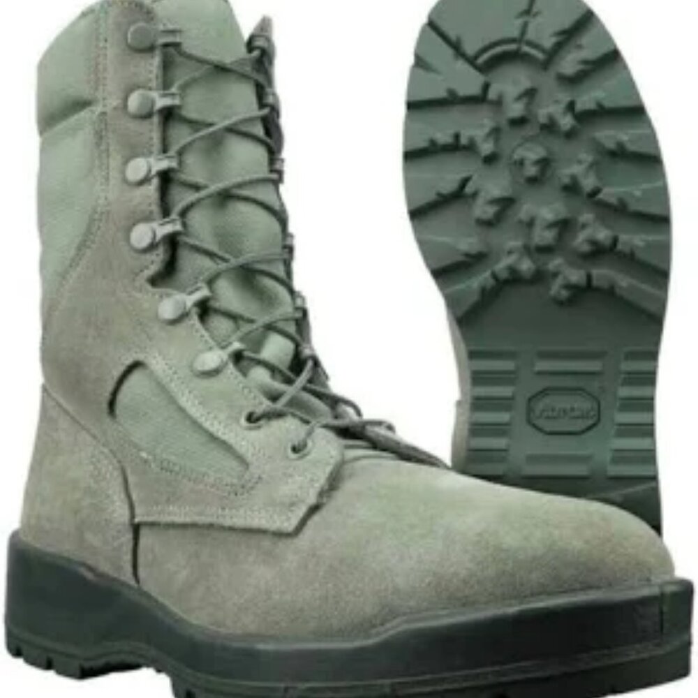 Wellco Air Force TW Sage Green Military Boots Men’s 5.5RF